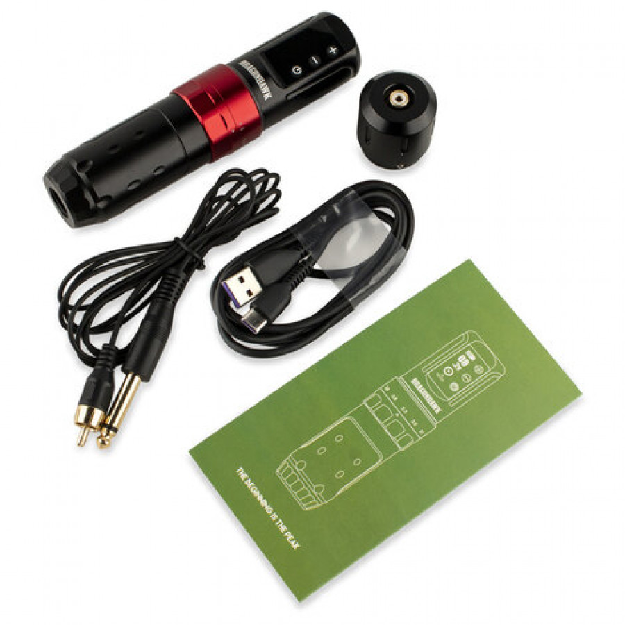 Беспроводная тату машинка Mast 7 Stroke L3 Red