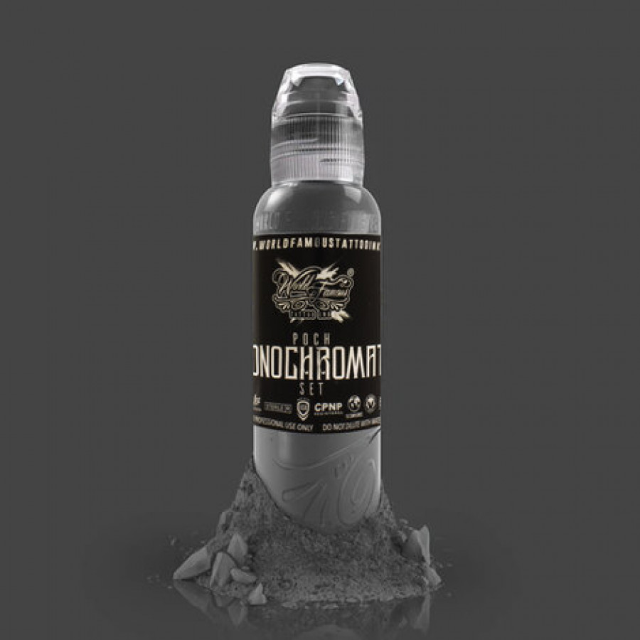 Краска World Famous Tattoo Ink Poch's Monochromatic - 2B