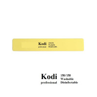 Пилка-баф Kodi Professional 150/150 жёлтая квадрат